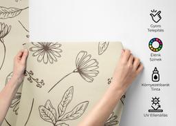 Brown Line Flower mockup 2