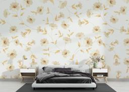 Cream Flower Pattern mockup 3