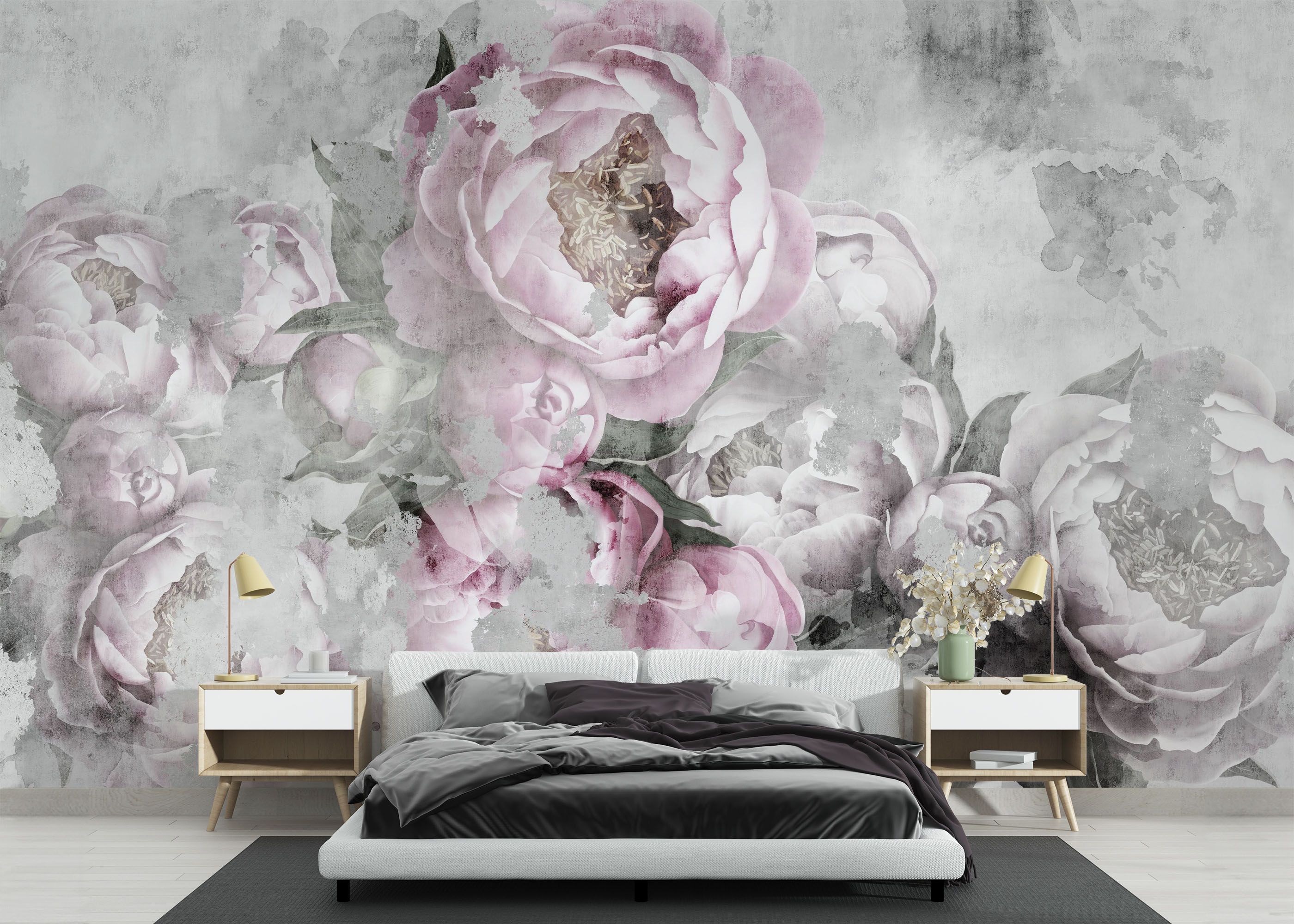 Faded Peonies mockup 3