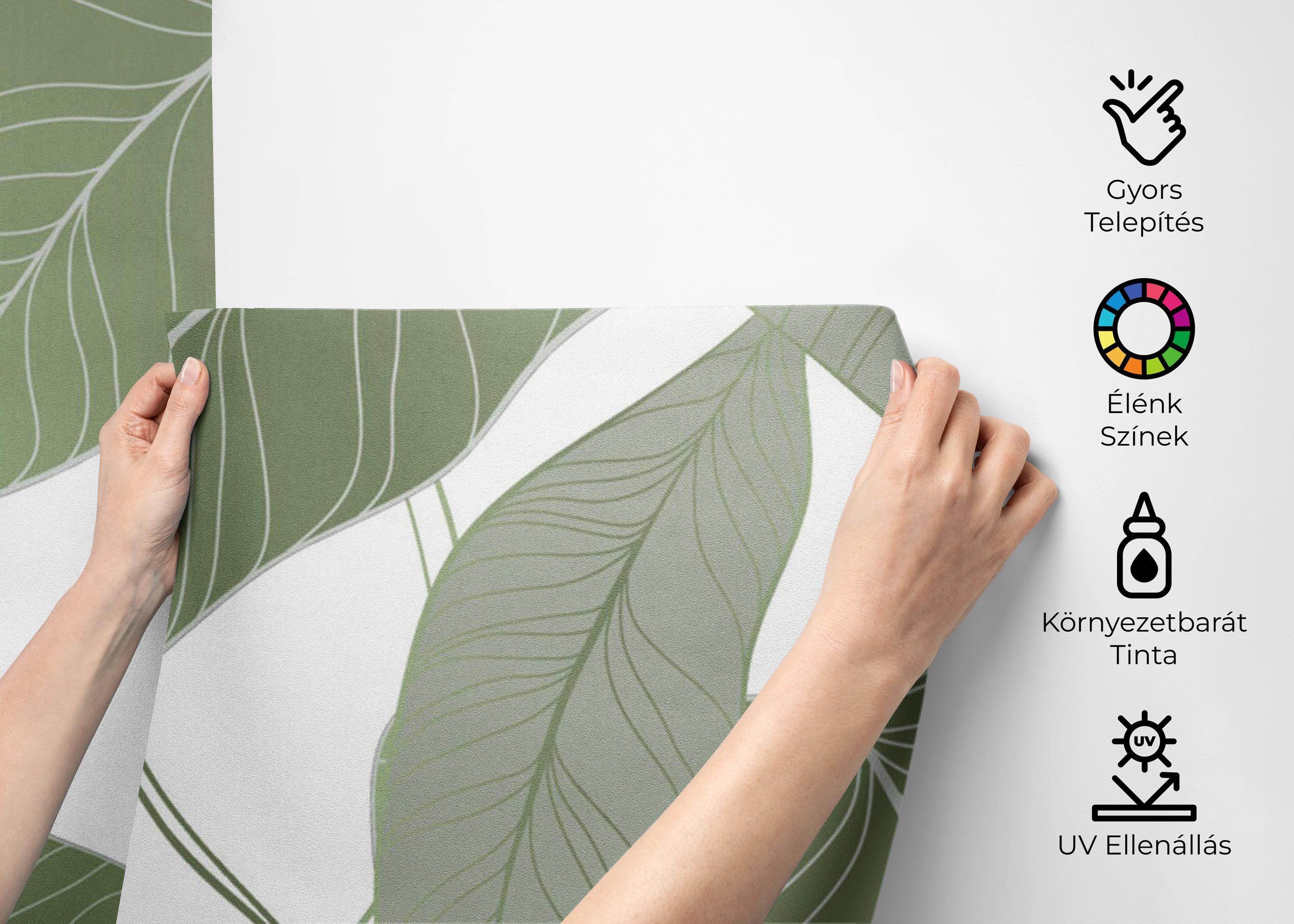 Fotótapéta Botanical Leaf Art mockup 2