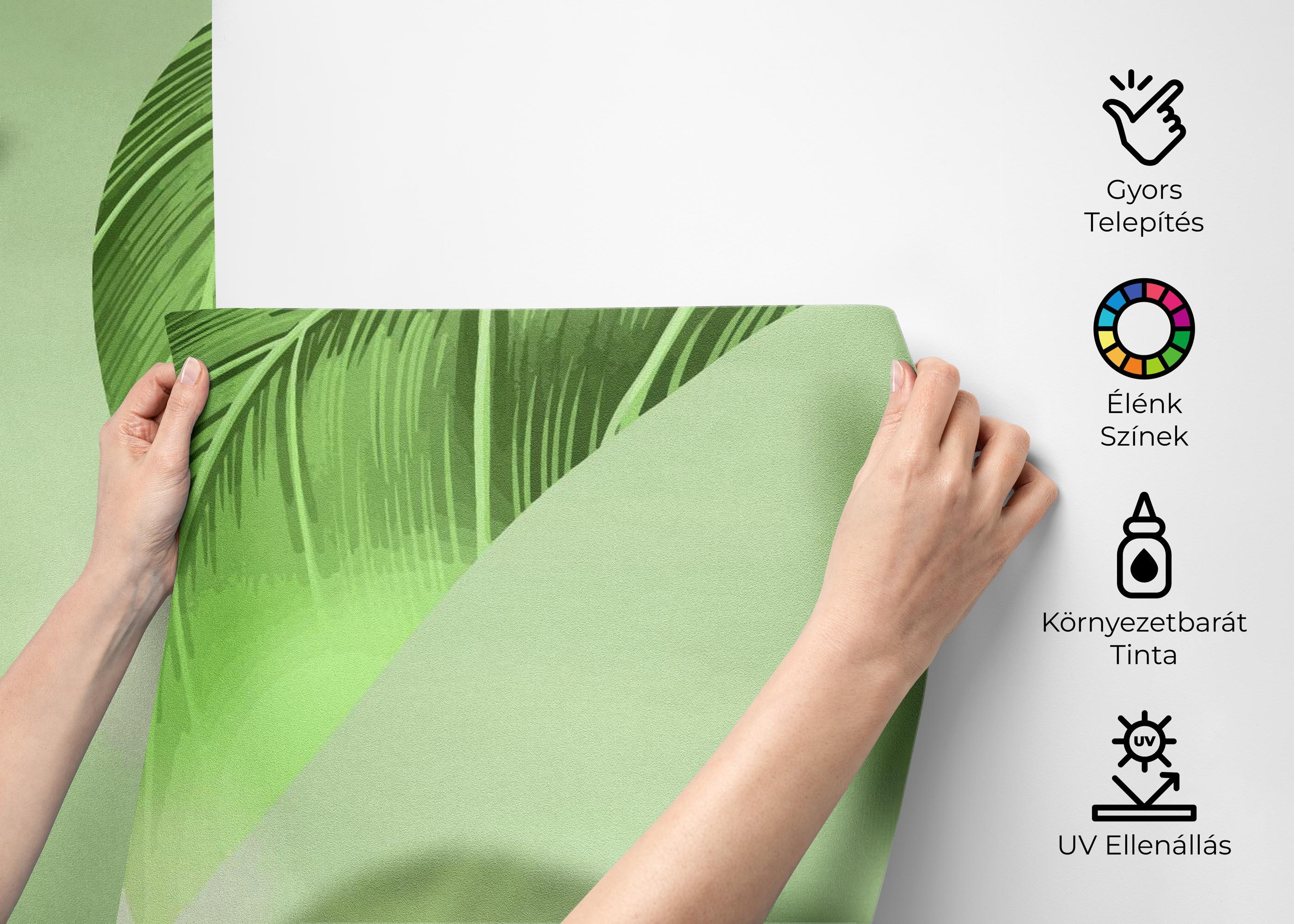 Fotótapéta Floating Pretty Leaf mockup 2