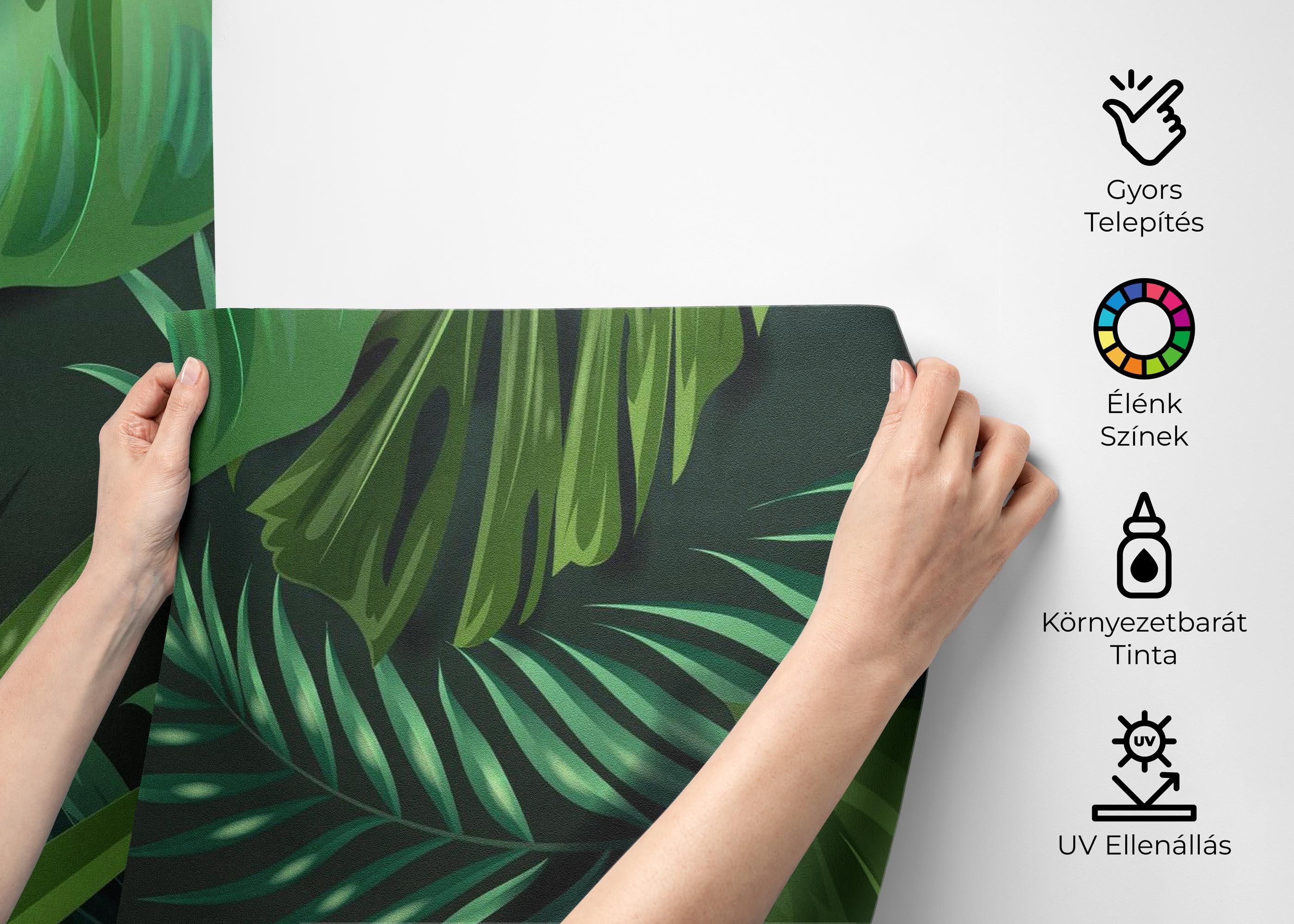 Leaves Pink Plant mockup 2