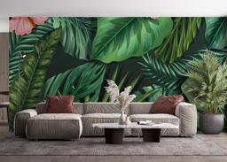 Leaves Pink Plant mockup 4