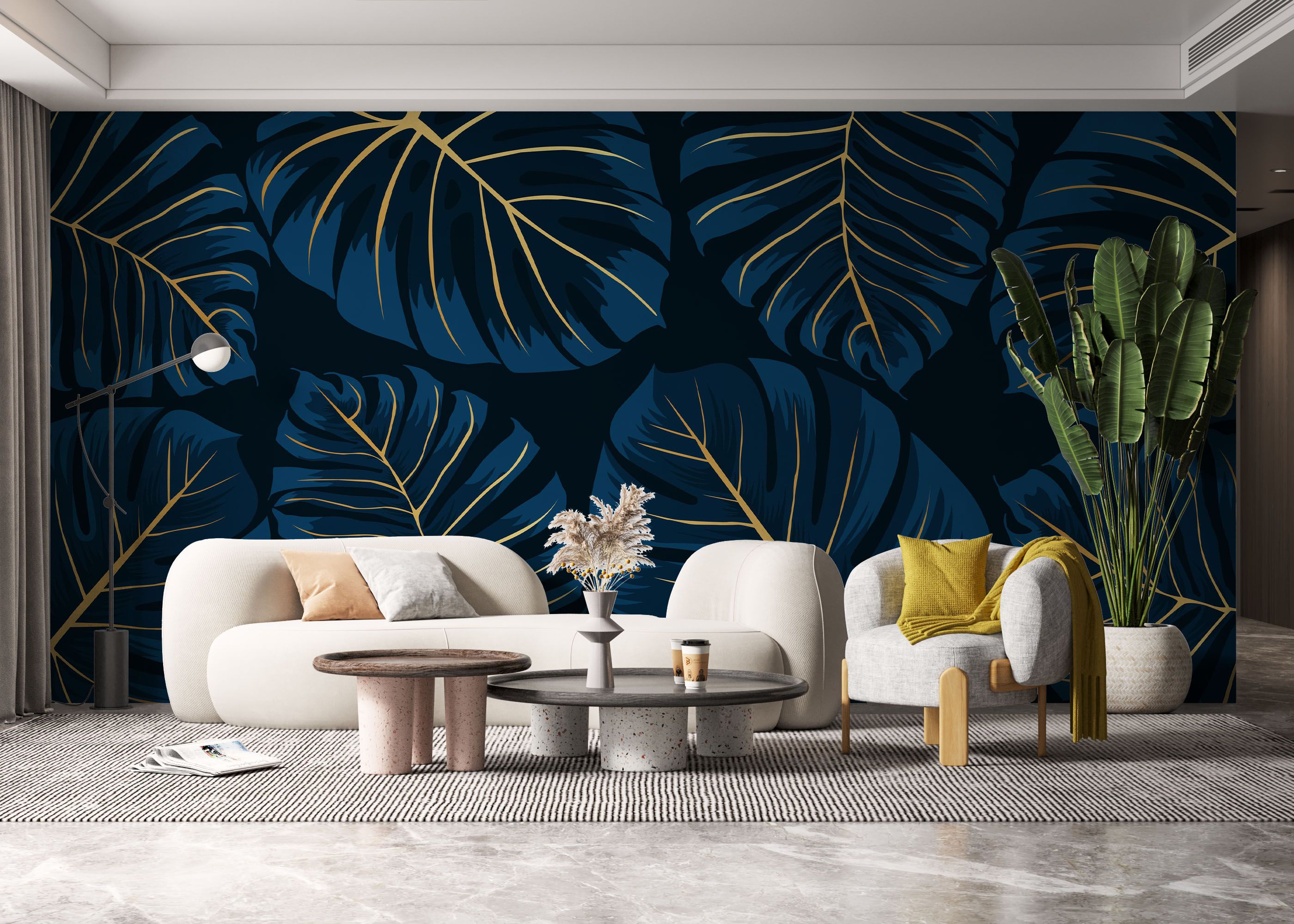 Big Blue Leaves mockup 6