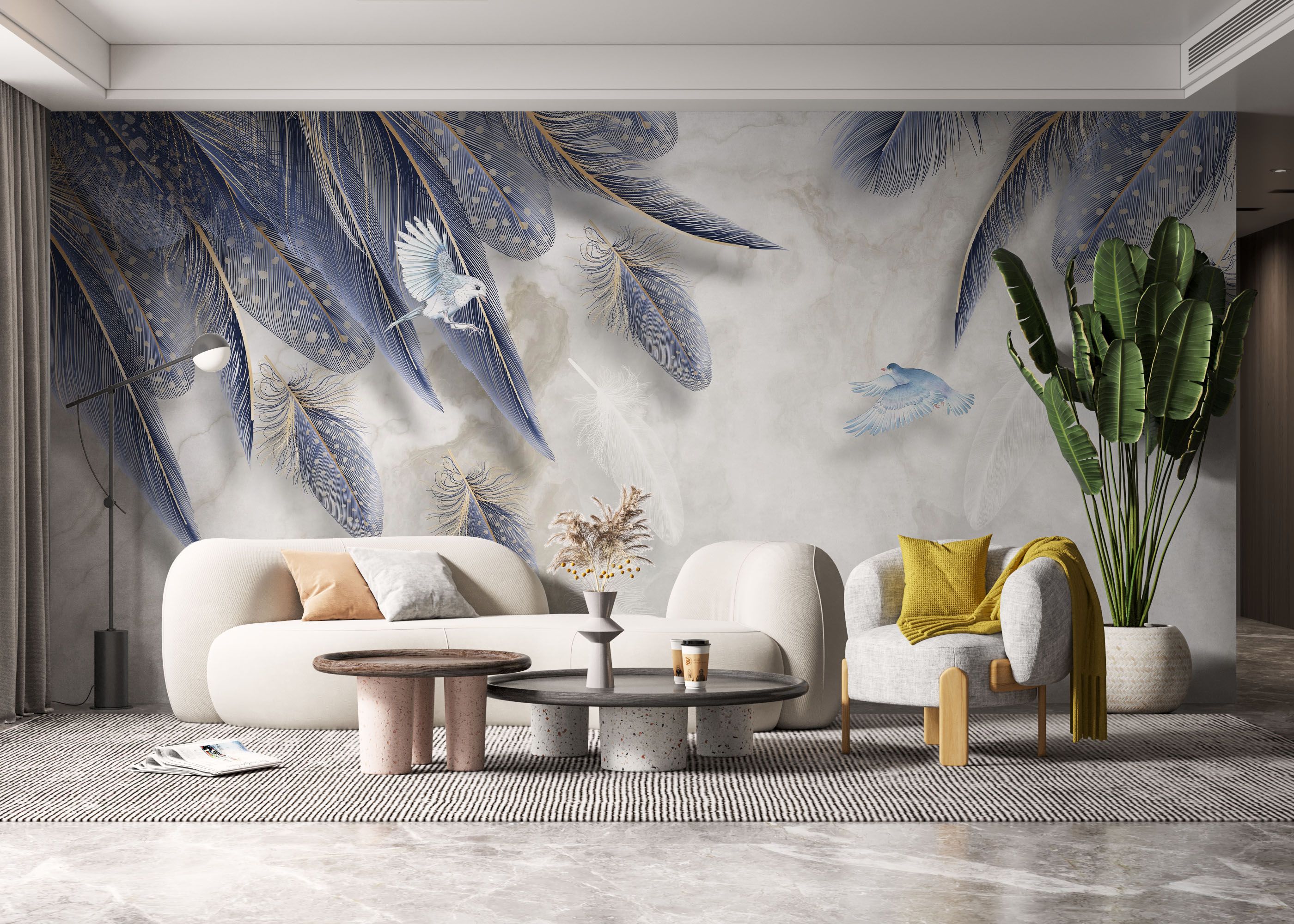 Blue Feather mockup 6