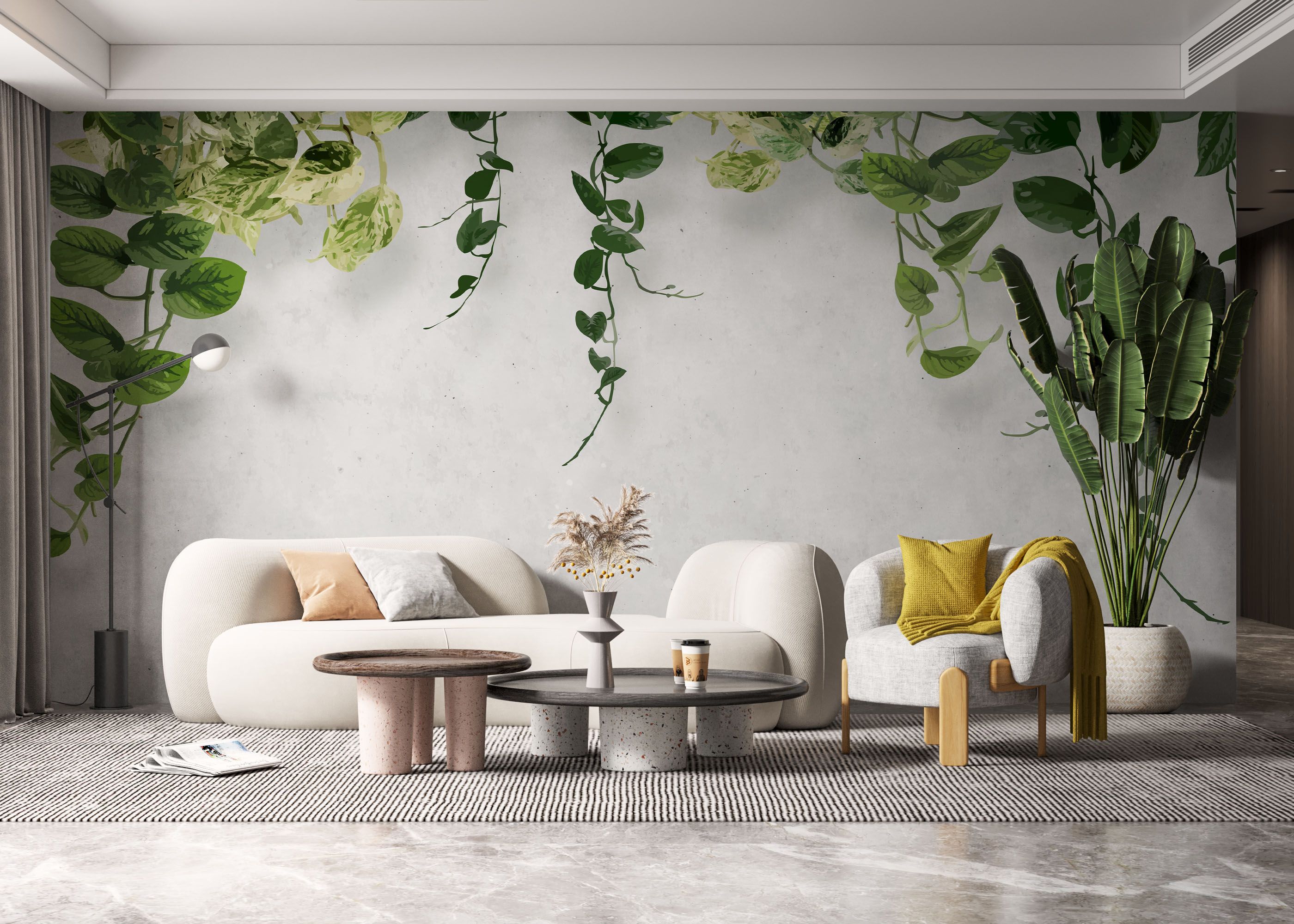 Pretty Leaves Falling mockup 6