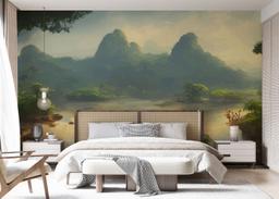 Beautiful Jungle Lake mockup 7