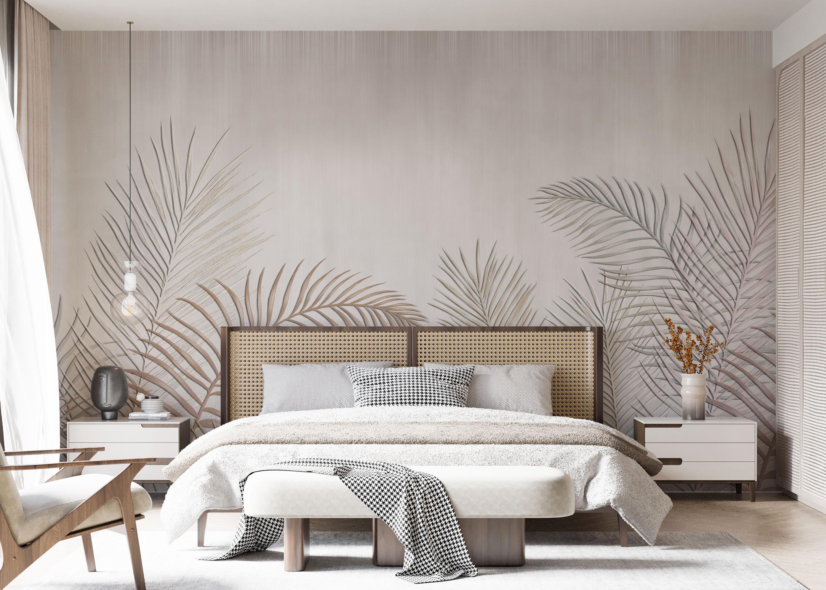 Fotótapéta Delicate Leaves mockup 7