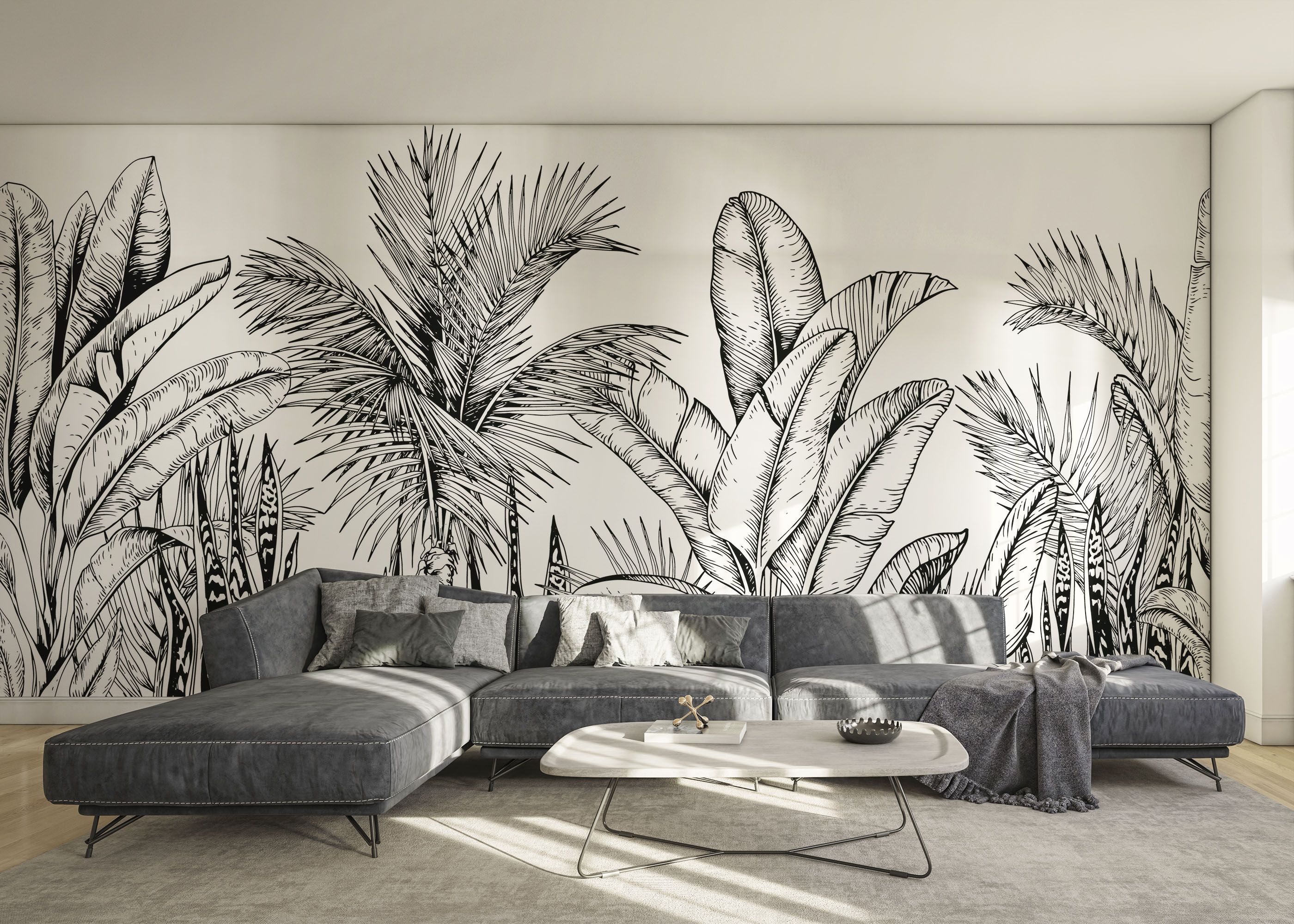 Black White Jungle mockup 0