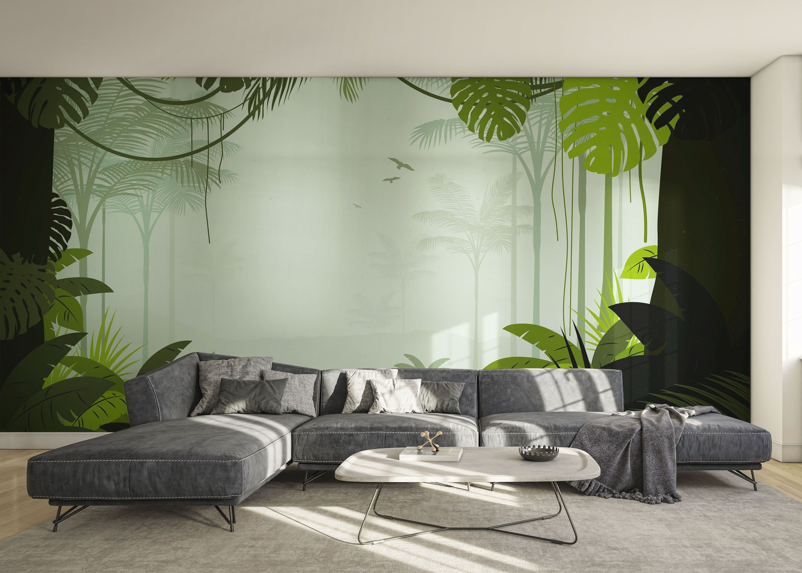 Foggy View Jungle mockup 0