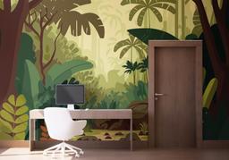 Cartoon Pretty Jungle mockup 1