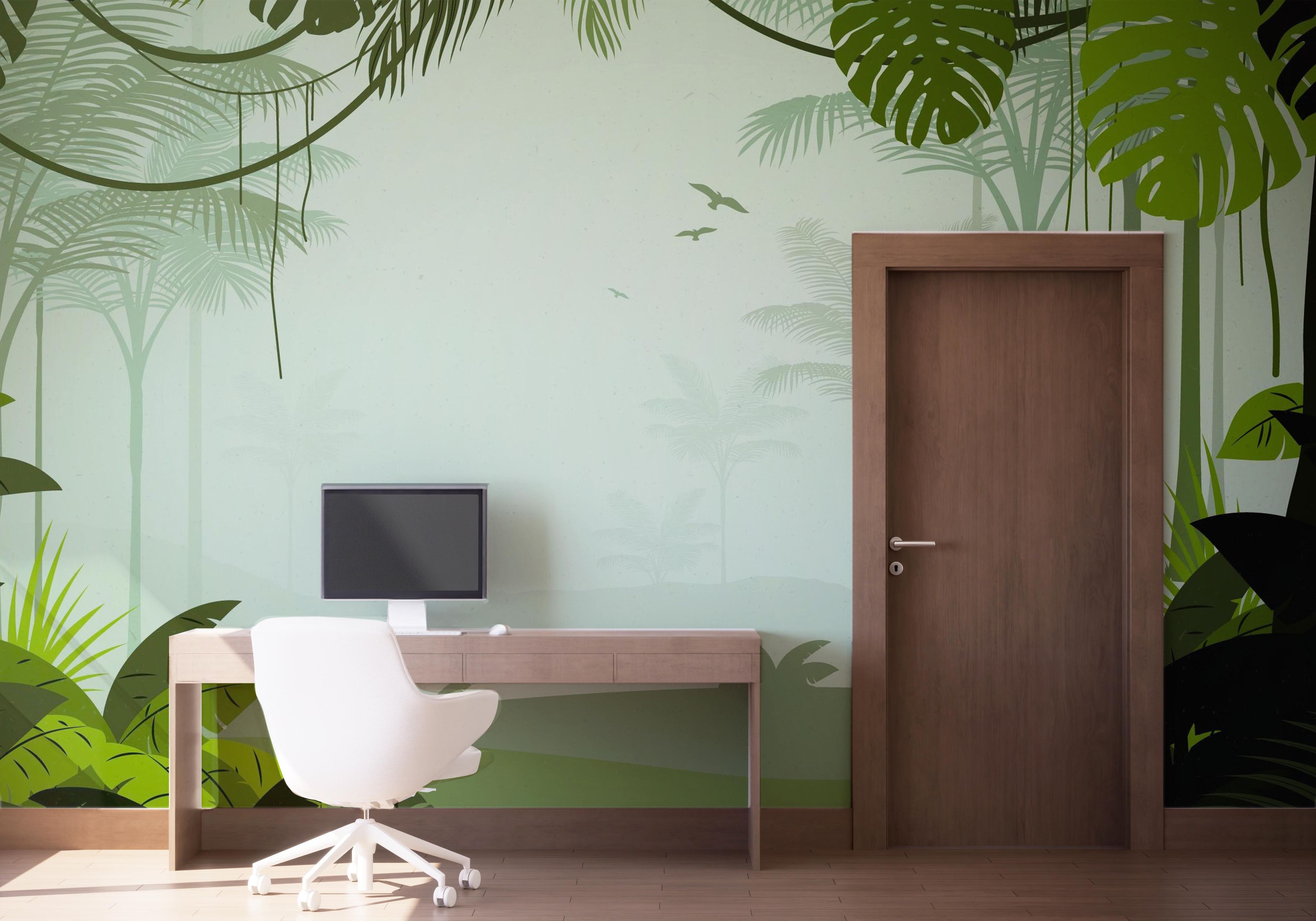 Foggy View Jungle mockup 1