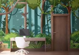 Jungle Elephant Cartoon mockup 1