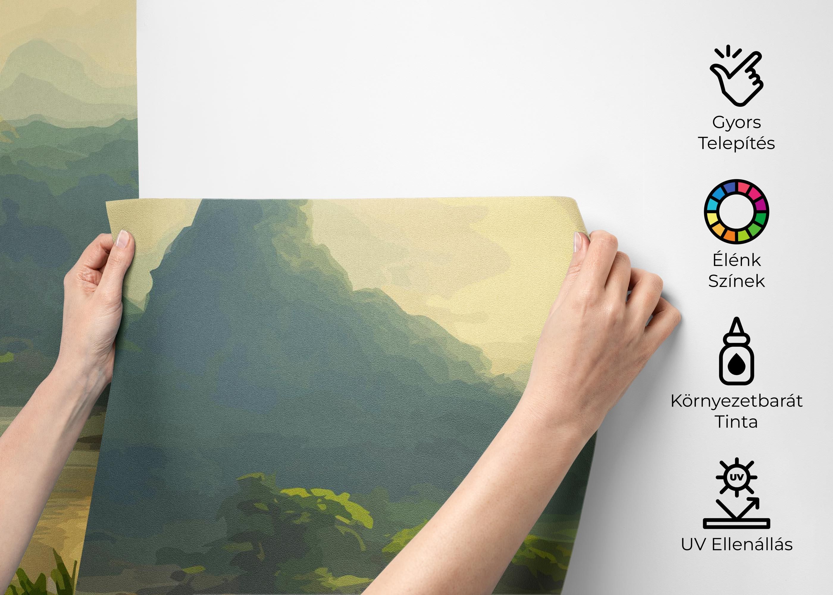 Beautiful Jungle Lake mockup 2