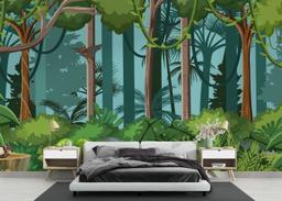 Jungle Elephant Cartoon mockup 3