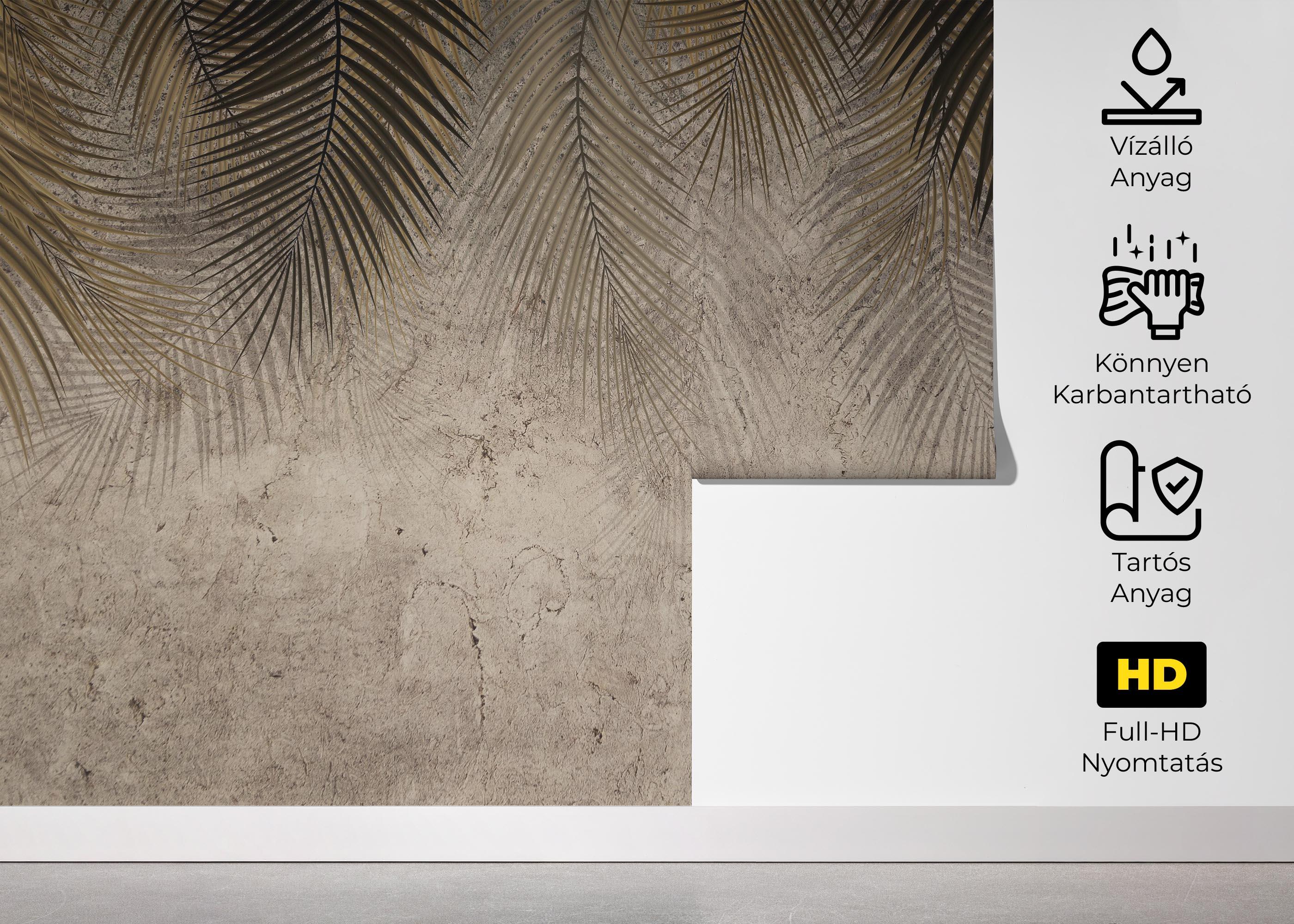 Fotótapéta Thin Brown Leaves mockup 5