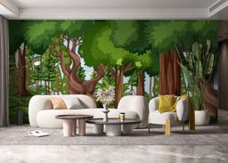 Cantoon Jungle Tree mockup 6