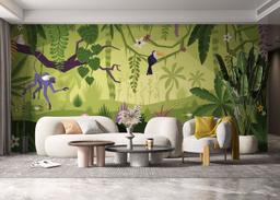 Cute Jungle Art mockup 6