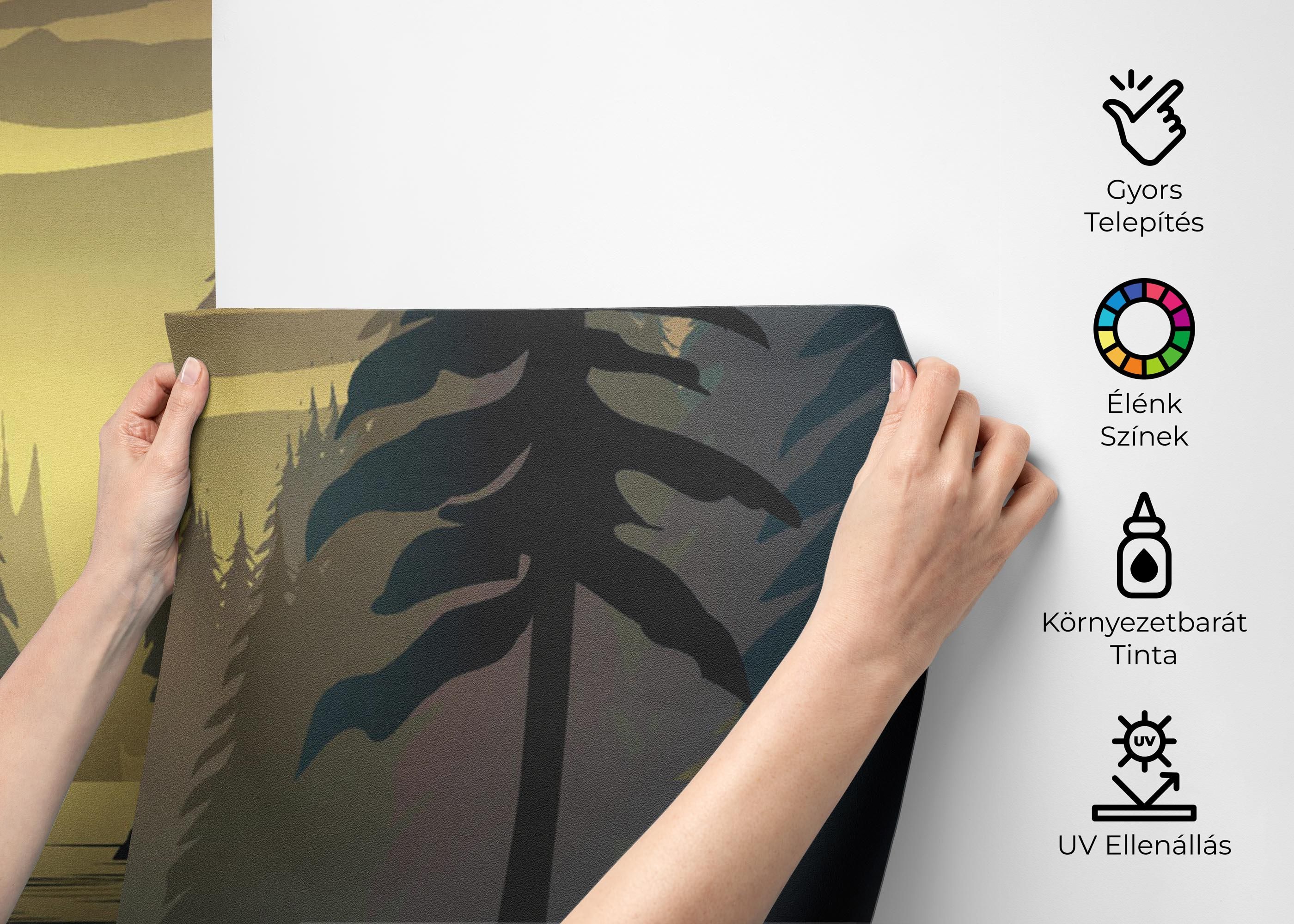 Forest Sunrise River mockup 2