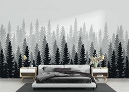 Black Cartoon Trees mockup 3