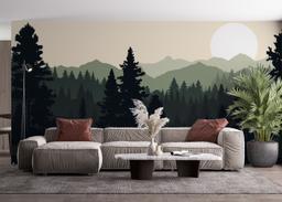 Forest Green Mountain mockup 4