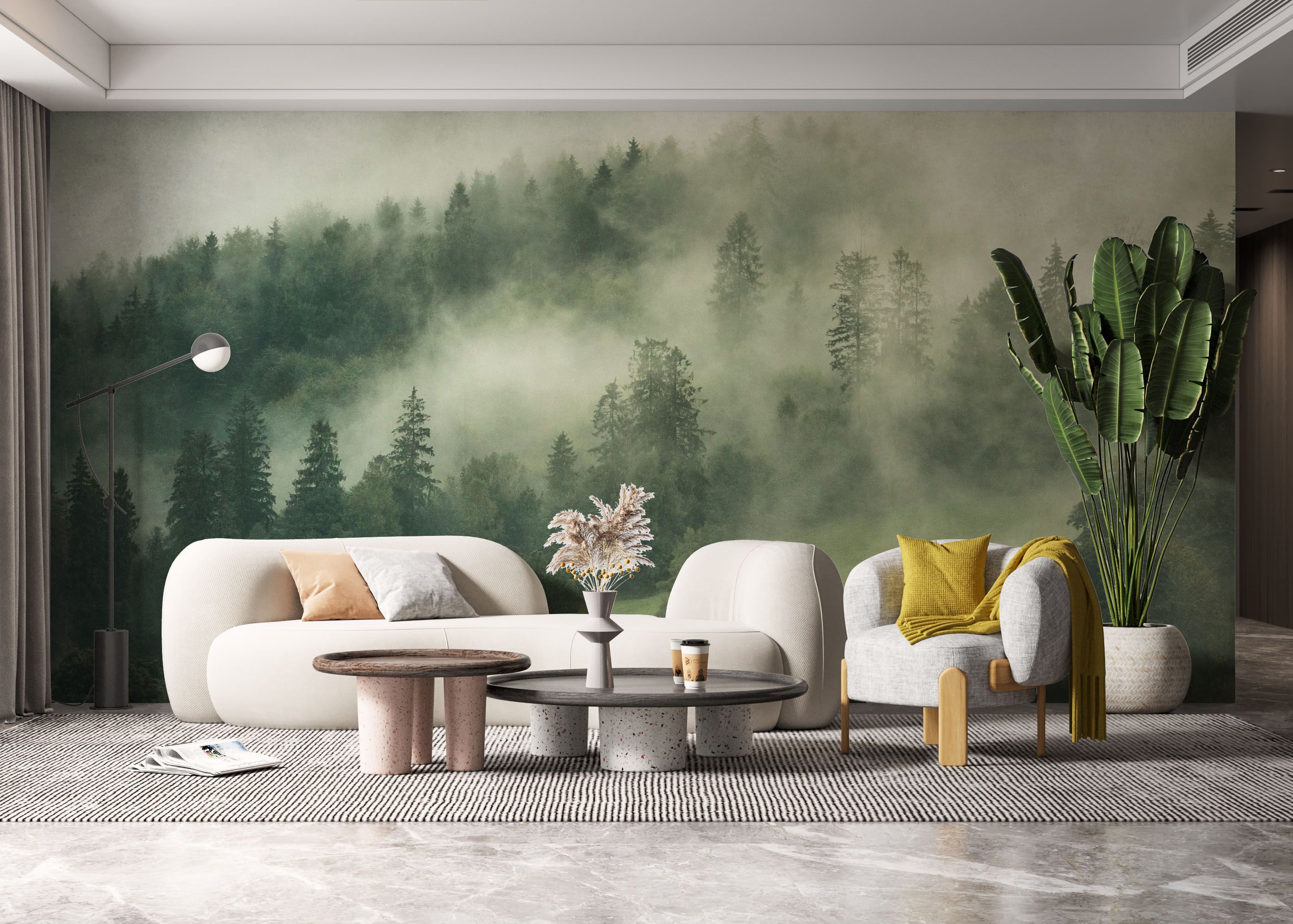 Green Forest Fog mockup 6