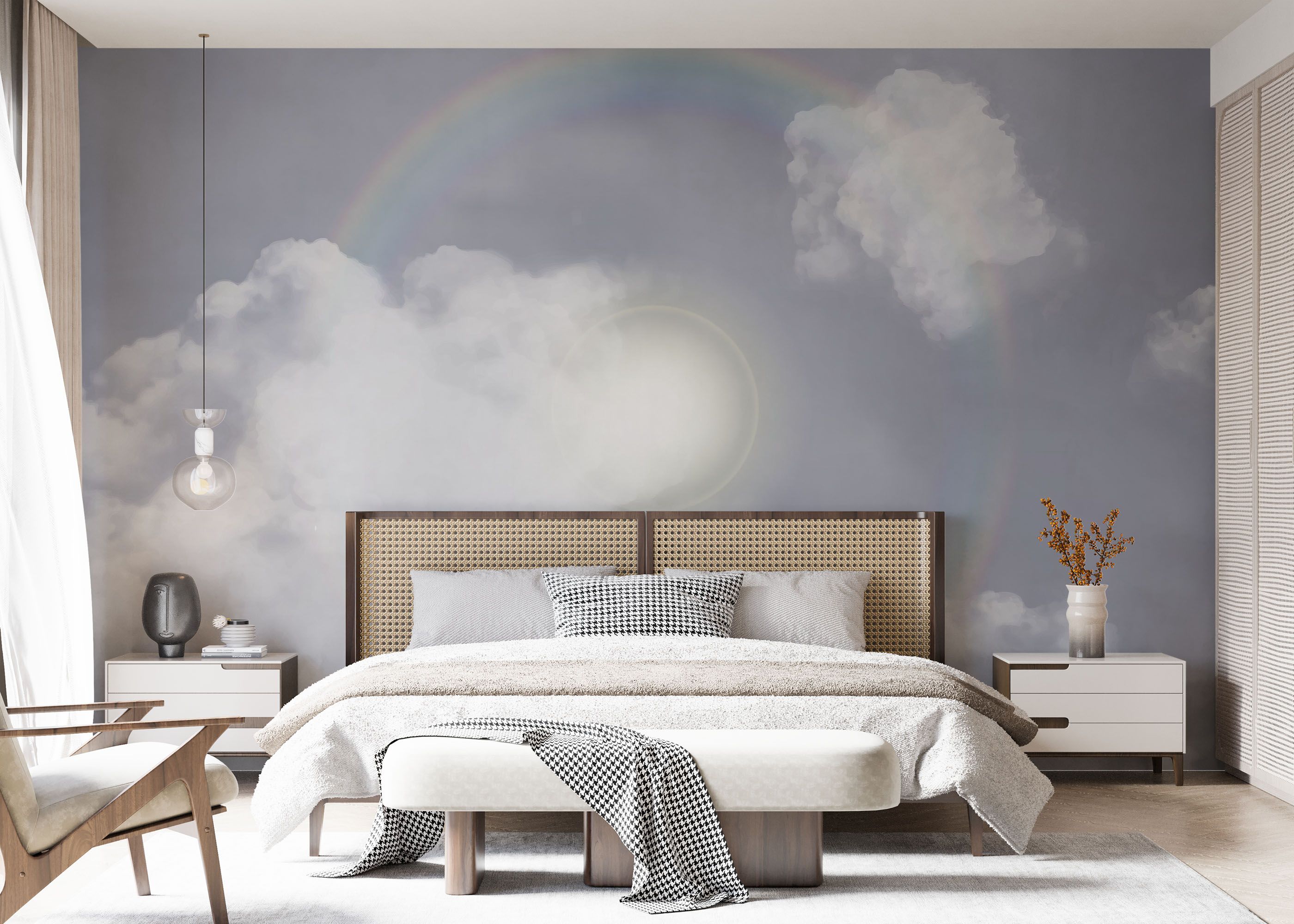 Rainbow Circle Cloud mockup 7