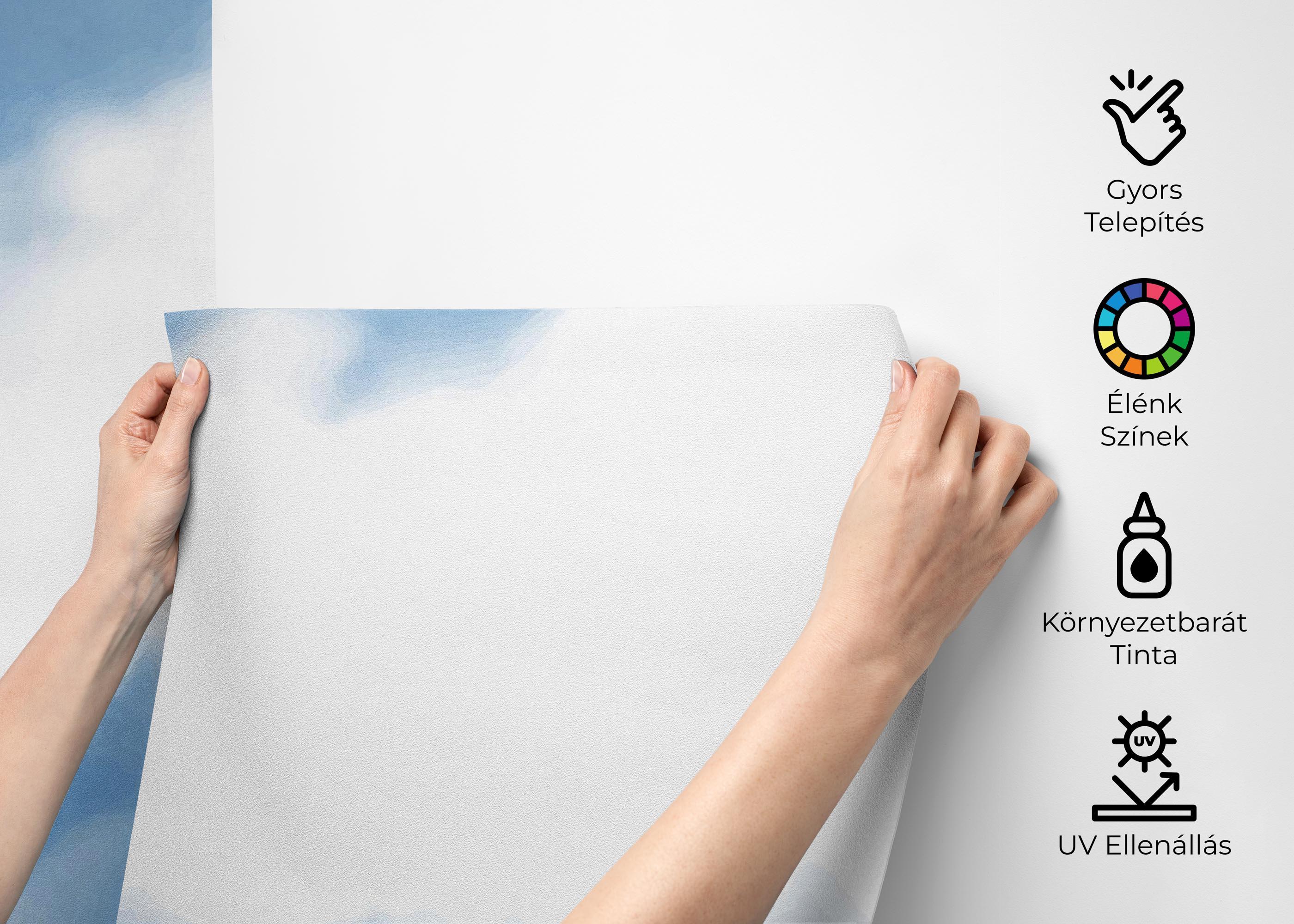 Fotótapéta Blue White Sky mockup 2