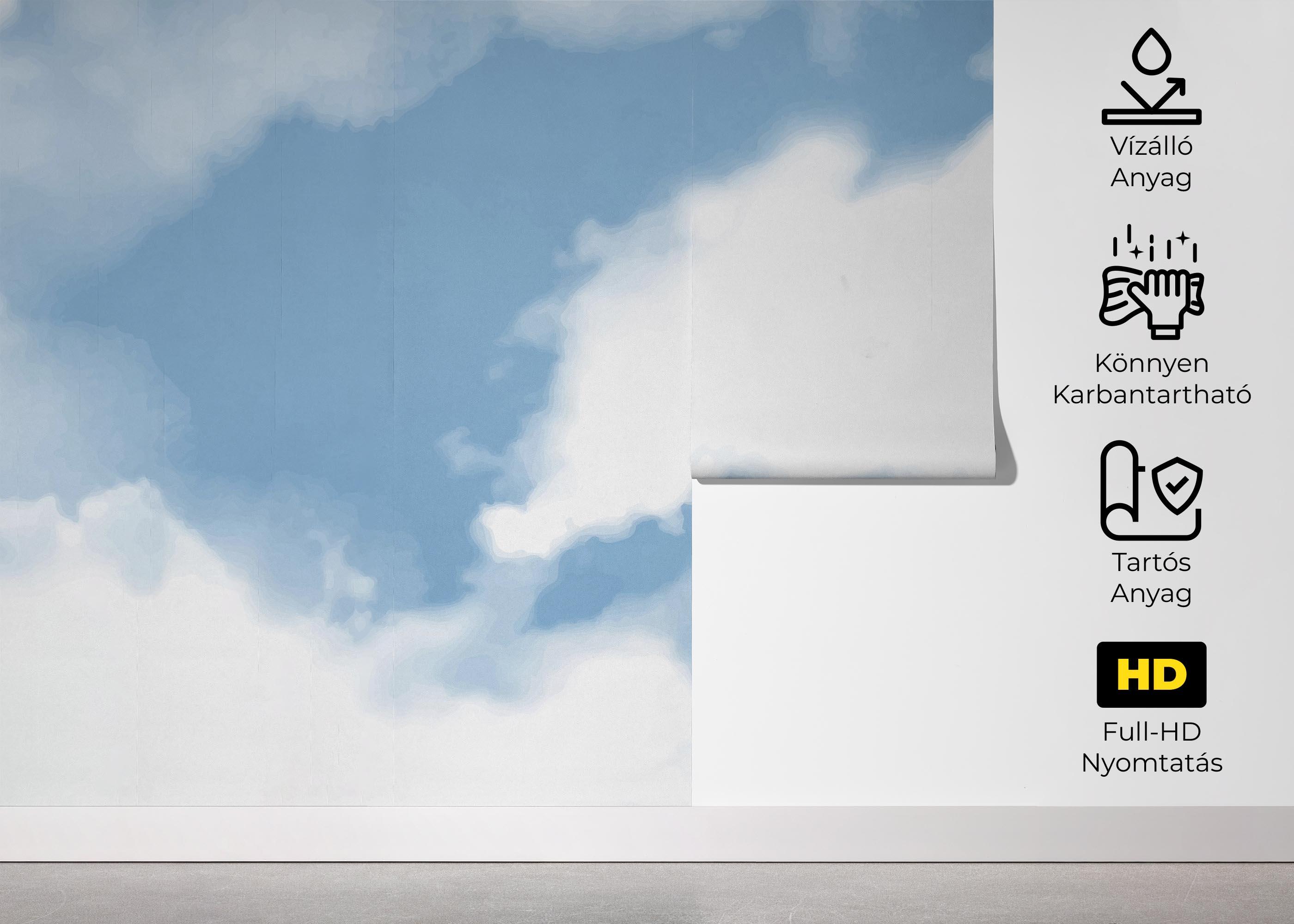 Fotótapéta Blue White Sky mockup 5