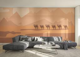 Cream Desert Camels mockup 0