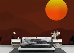 Desert Art Sunset mockup 3