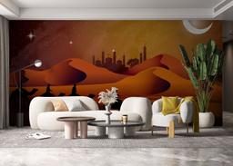 Desert Camels Moon mockup 6