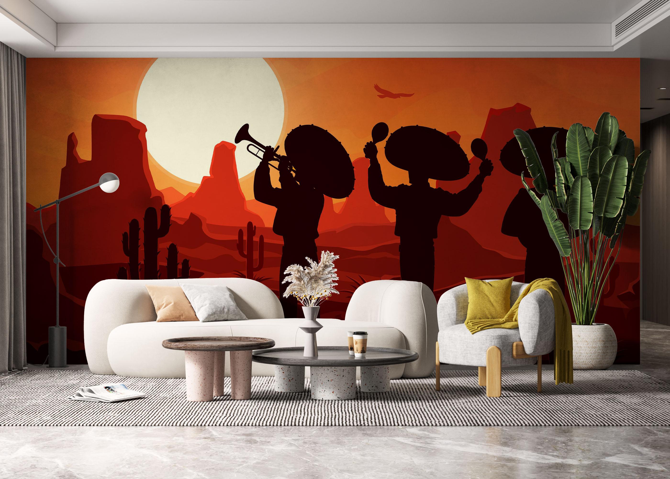 Fotótapéta Mexican Desert mockup 6