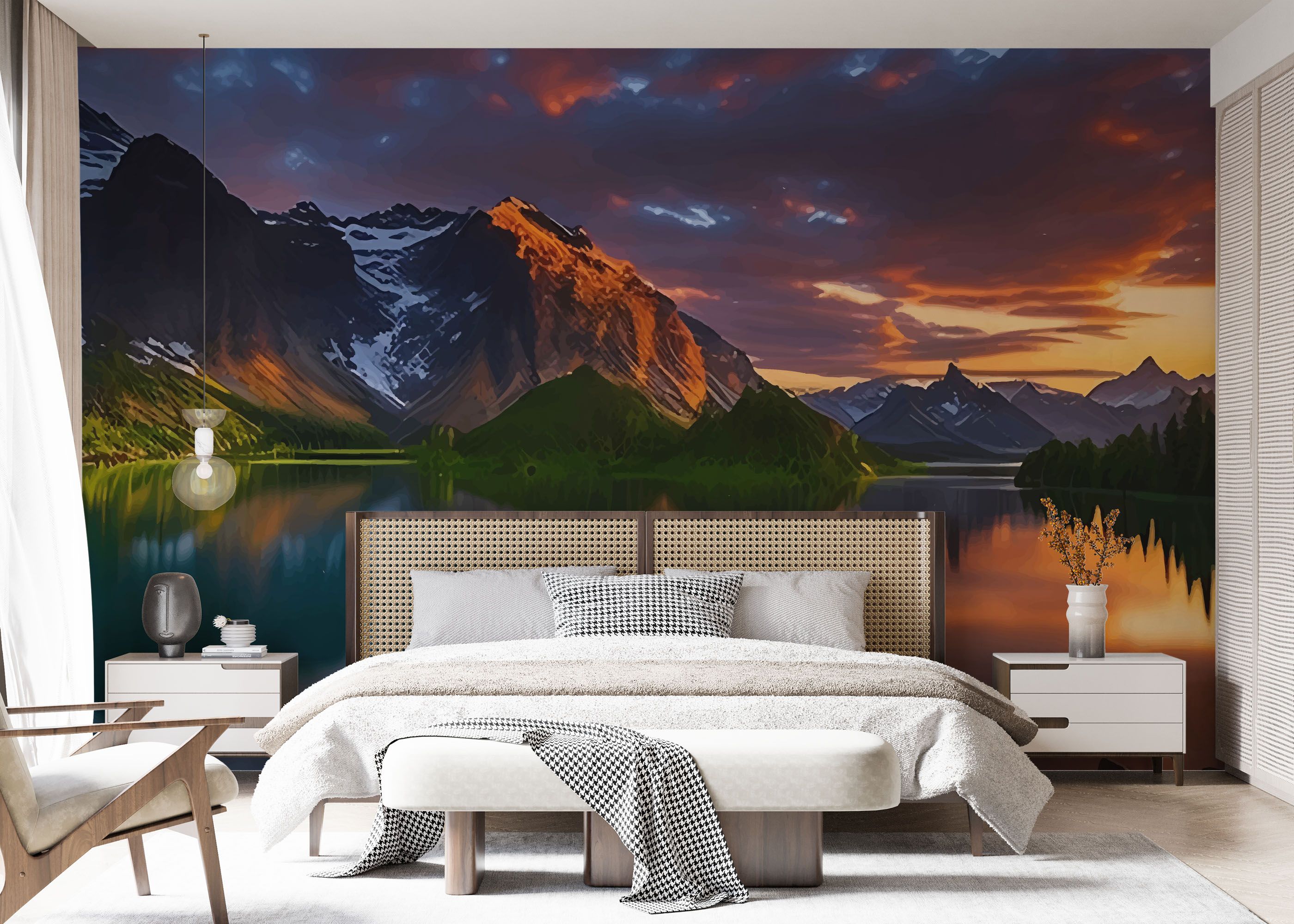 Mountain Nice Sky mockup 7