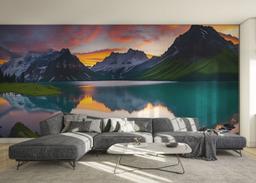 Mountain Pink Sky mockup 0