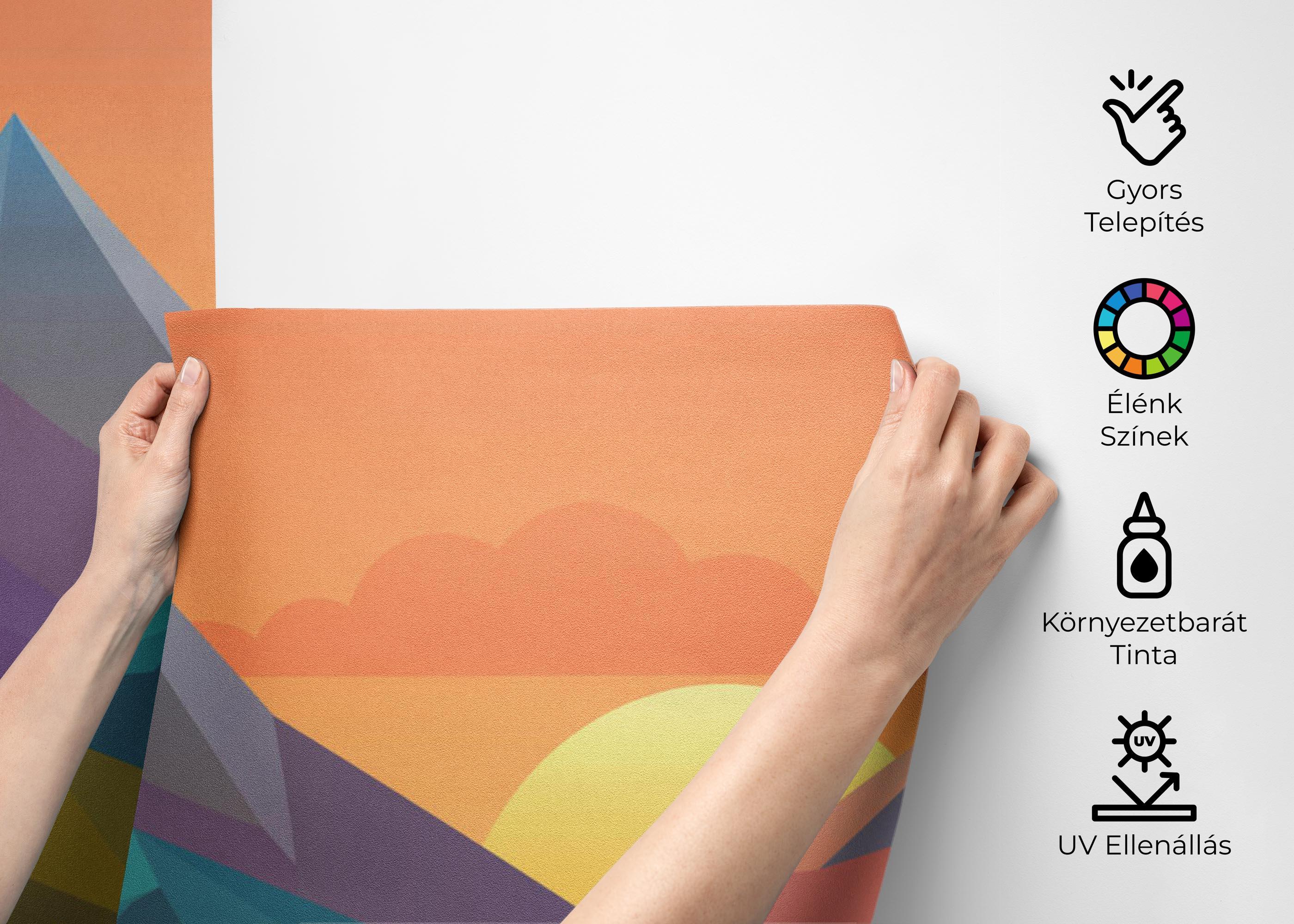 Fotótapéta Color Mix Mountain mockup 2