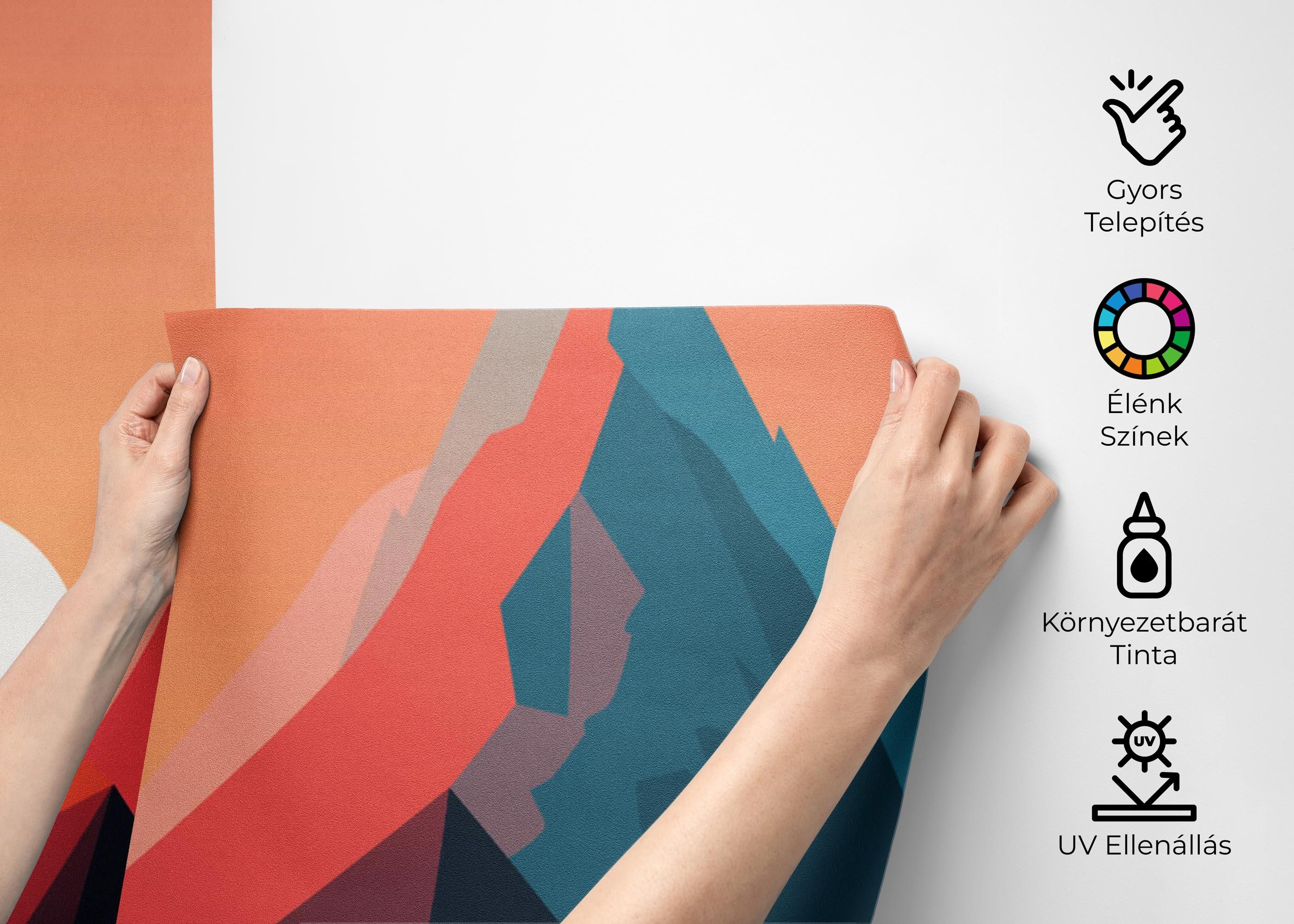 Mountain Blue Orange mockup 2