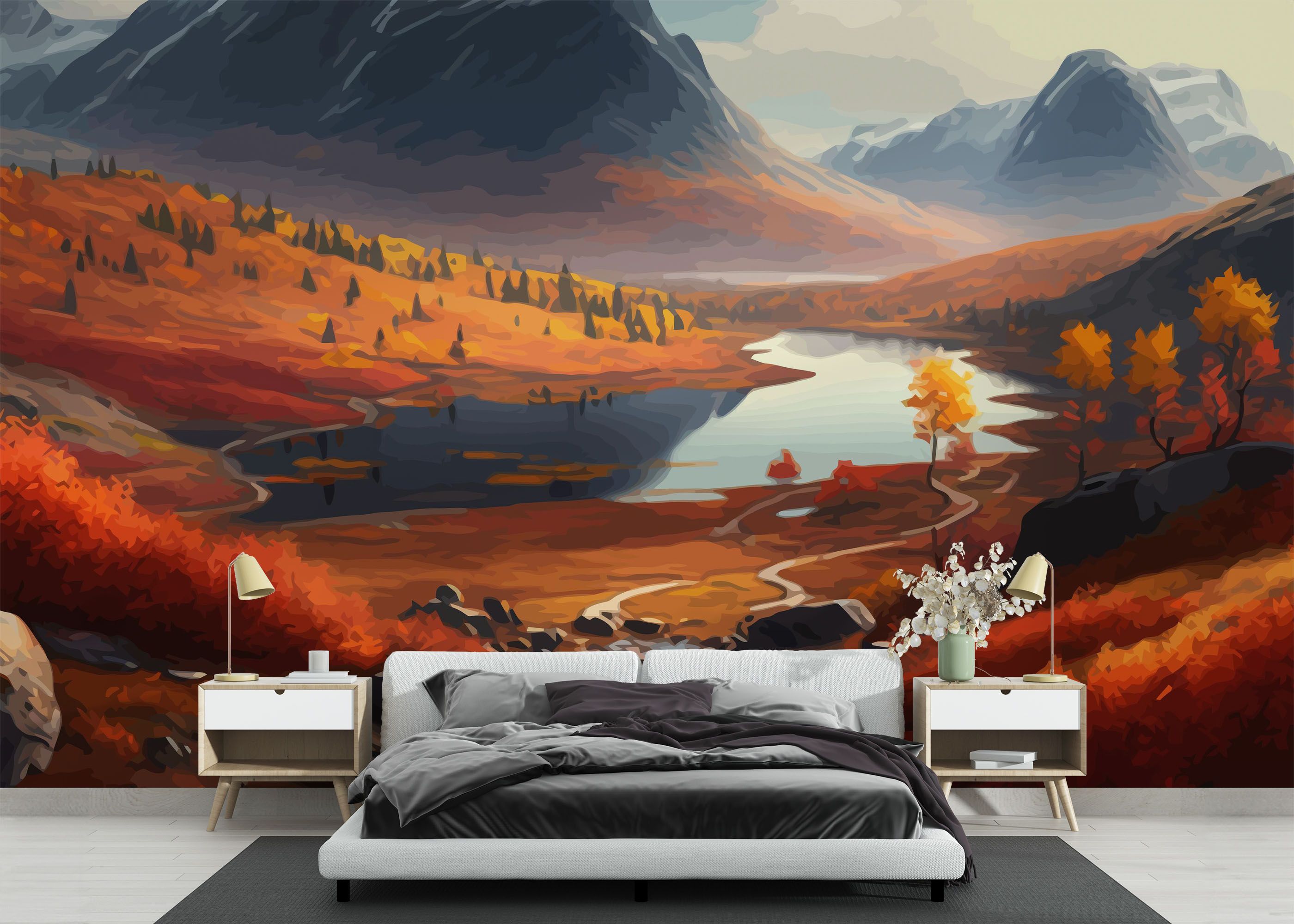 Autumn Mountain mockup 3