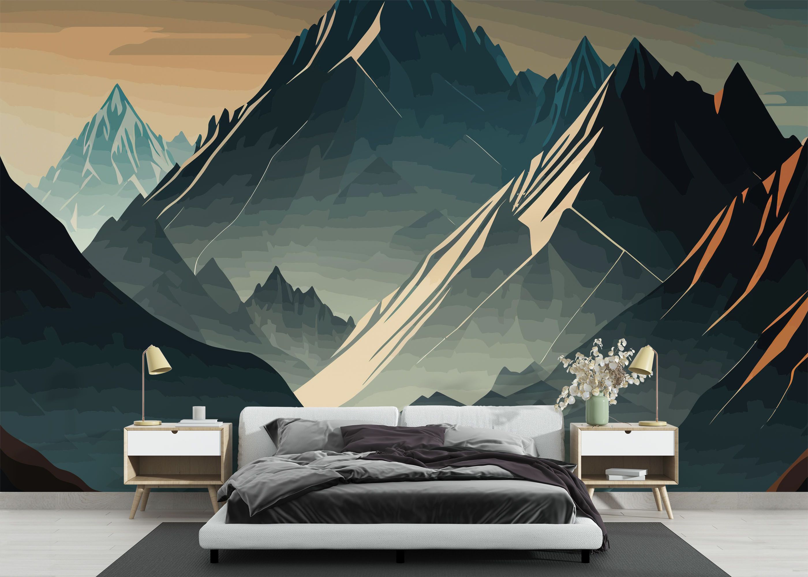 Blue Ice Mountain mockup 3
