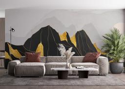 Gold Black Mountain mockup 4