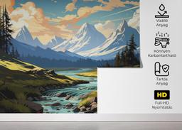 Mountain Cartoon View mockup 5