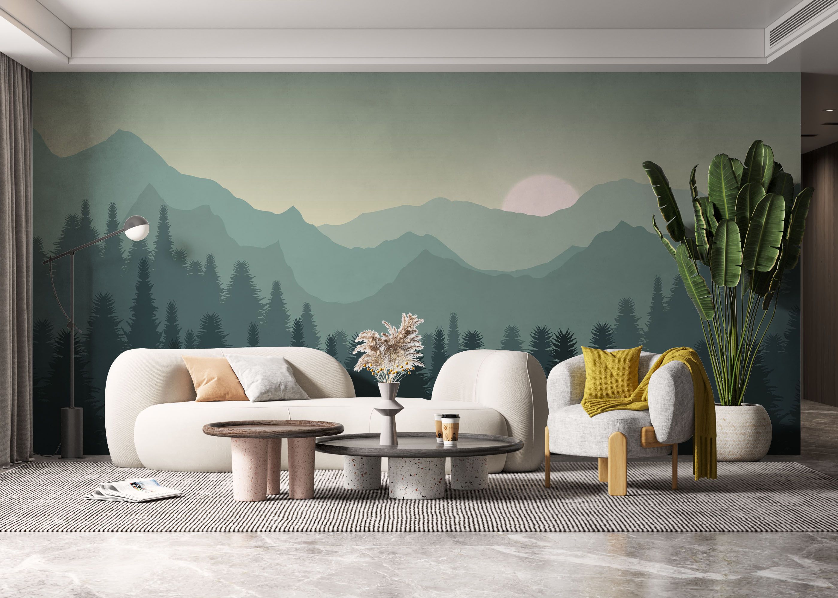 Green Mountain Tree mockup 6