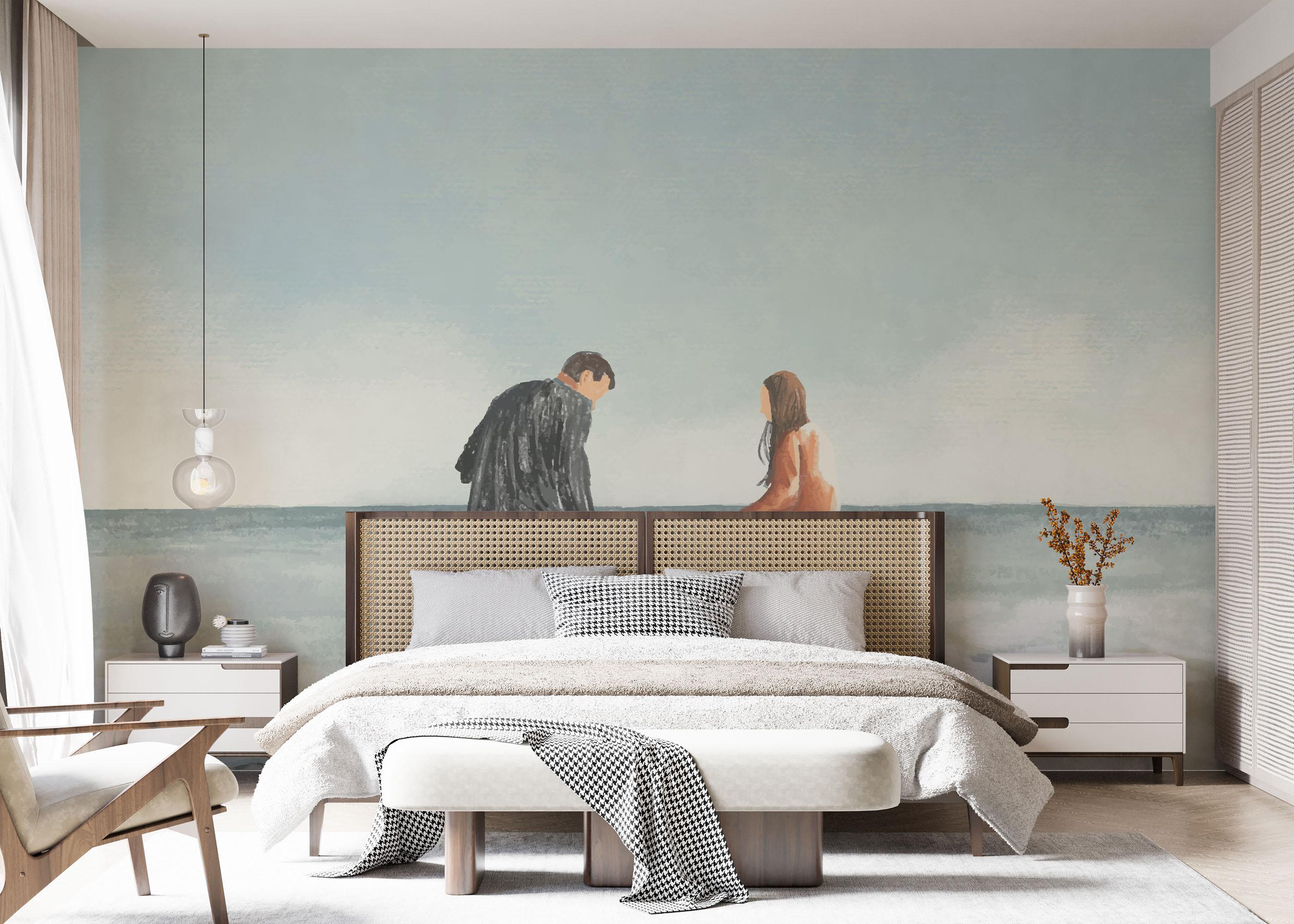 Fotótapéta Family Beach Art mockup 7