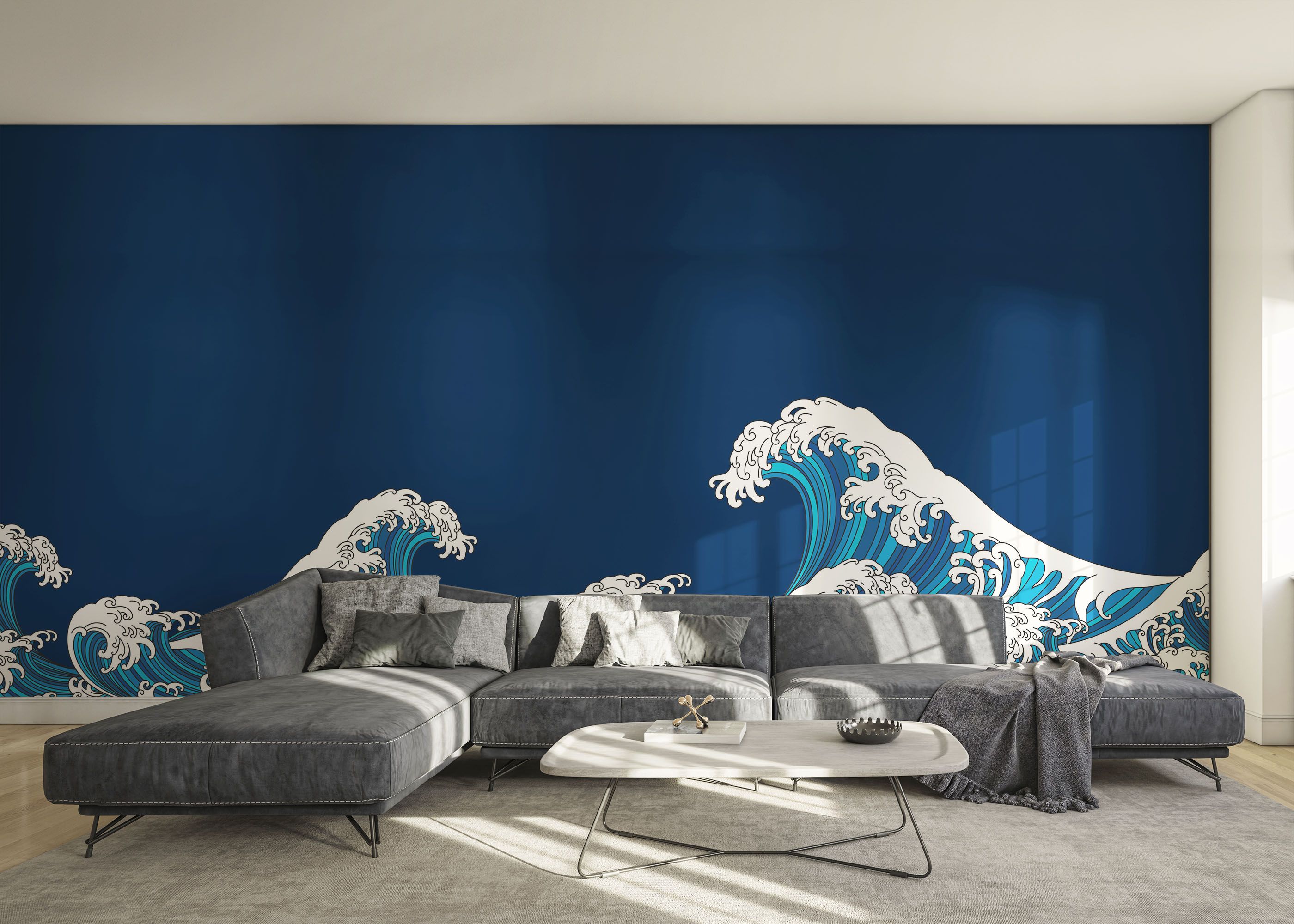 Asian Style Wave mockup 0
