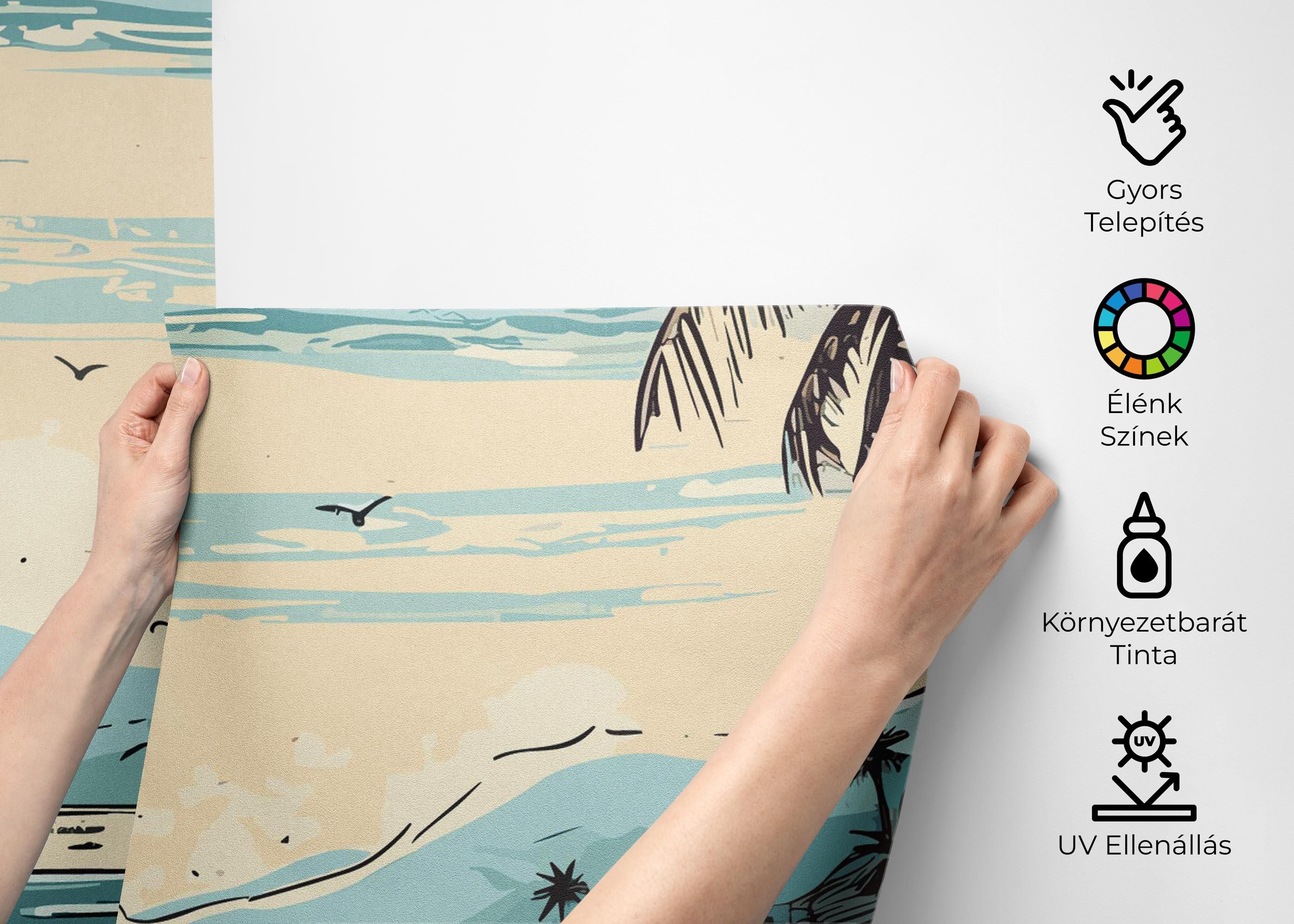 Black Line Beach mockup 2