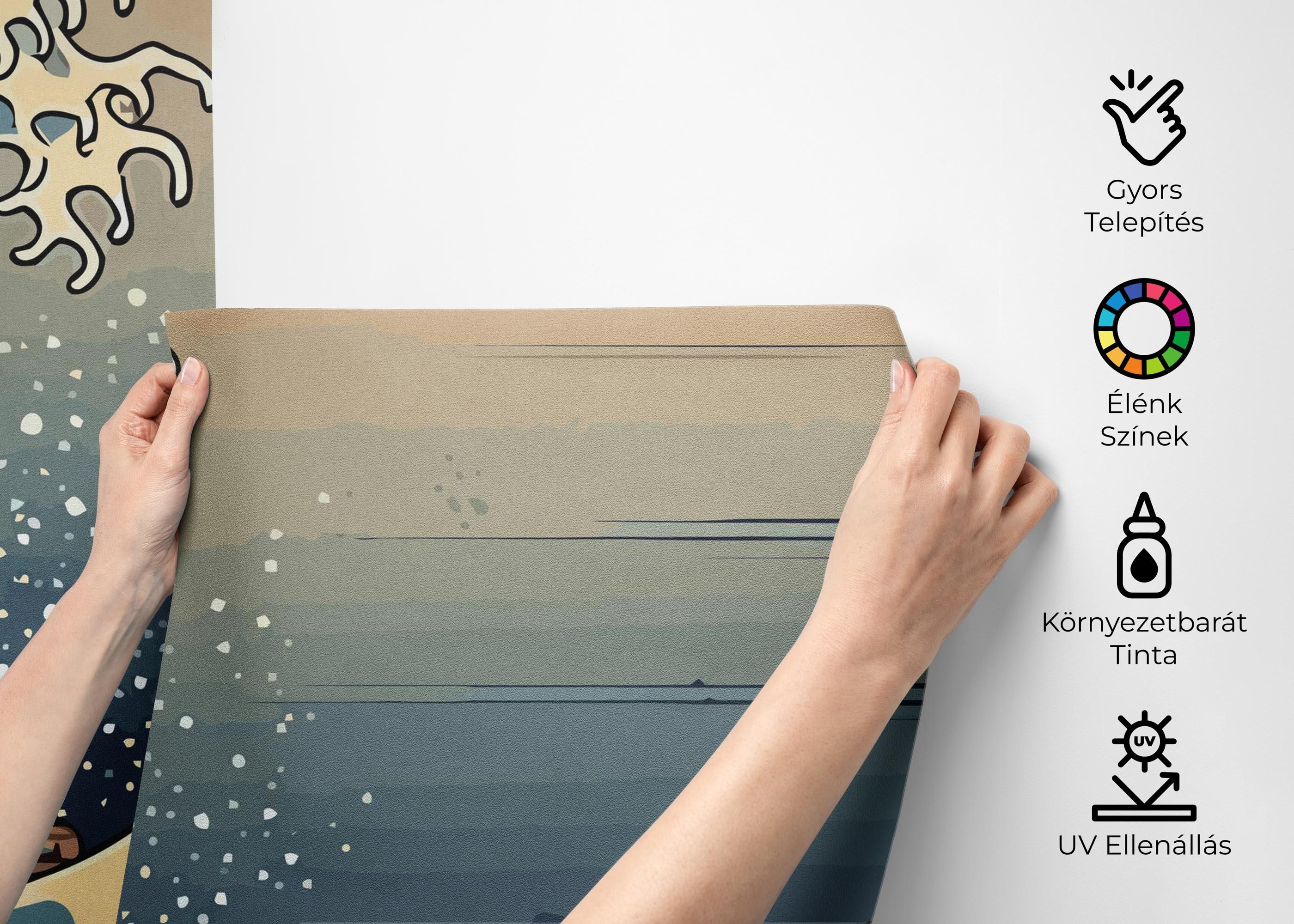 Brown Boat Wave mockup 2