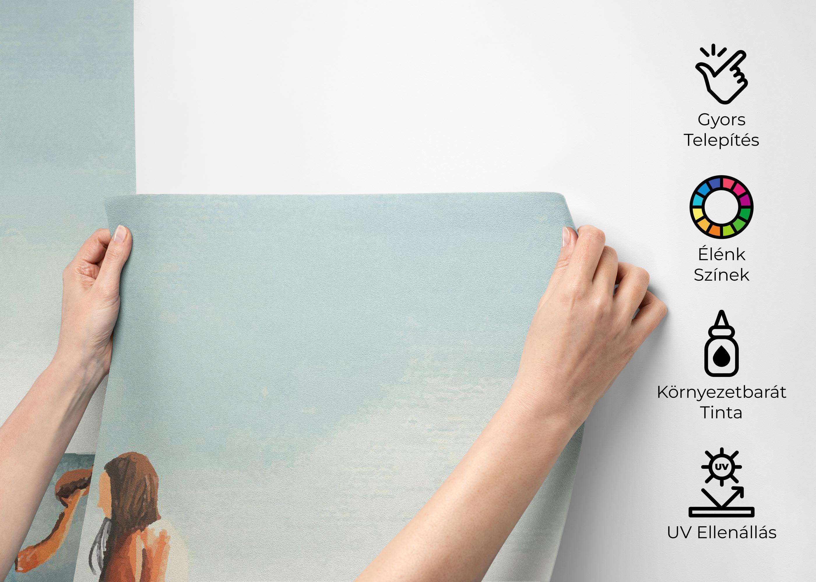 Fotótapéta Family Beach Art mockup 2