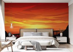 Red Sunset Bridge mockup 7