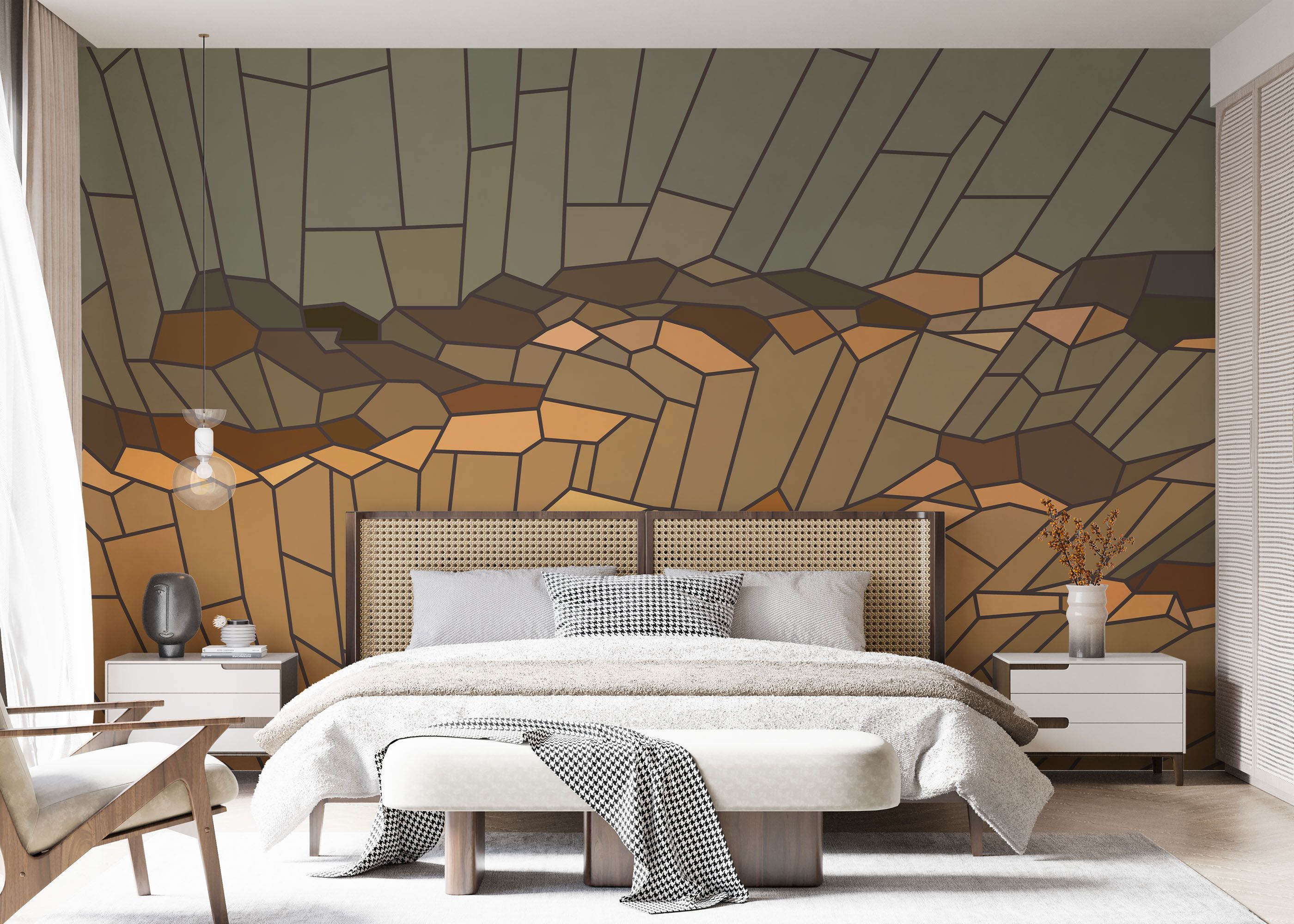 Sunset Glass Art mockup 7