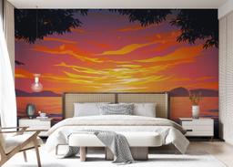 Sunset Orange Cloud mockup 7